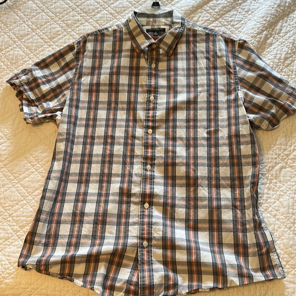 Banana Republic short sleeve button down